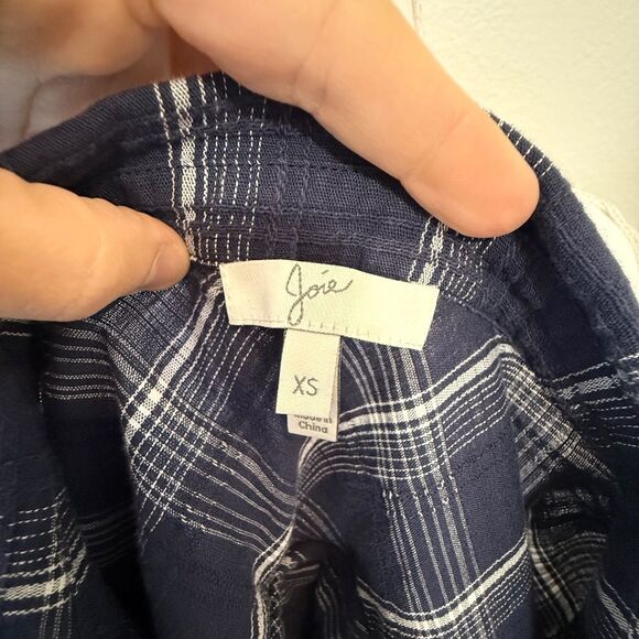 Joie Button Down Long Sleeve Top - Picture 4 of 4